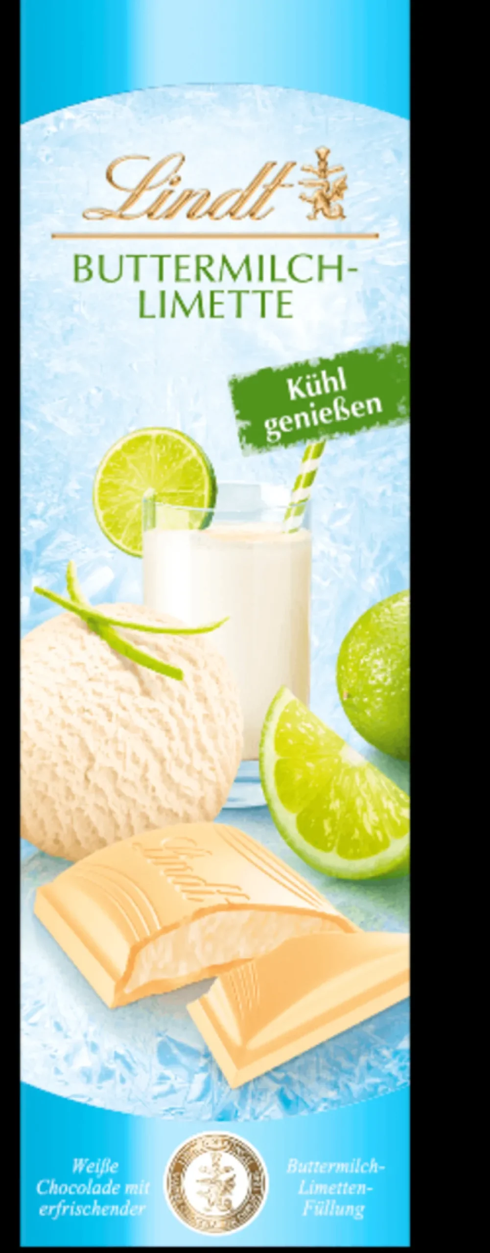 Clearance Buttermilch-Limette, 100g Tafeln|Frucht
