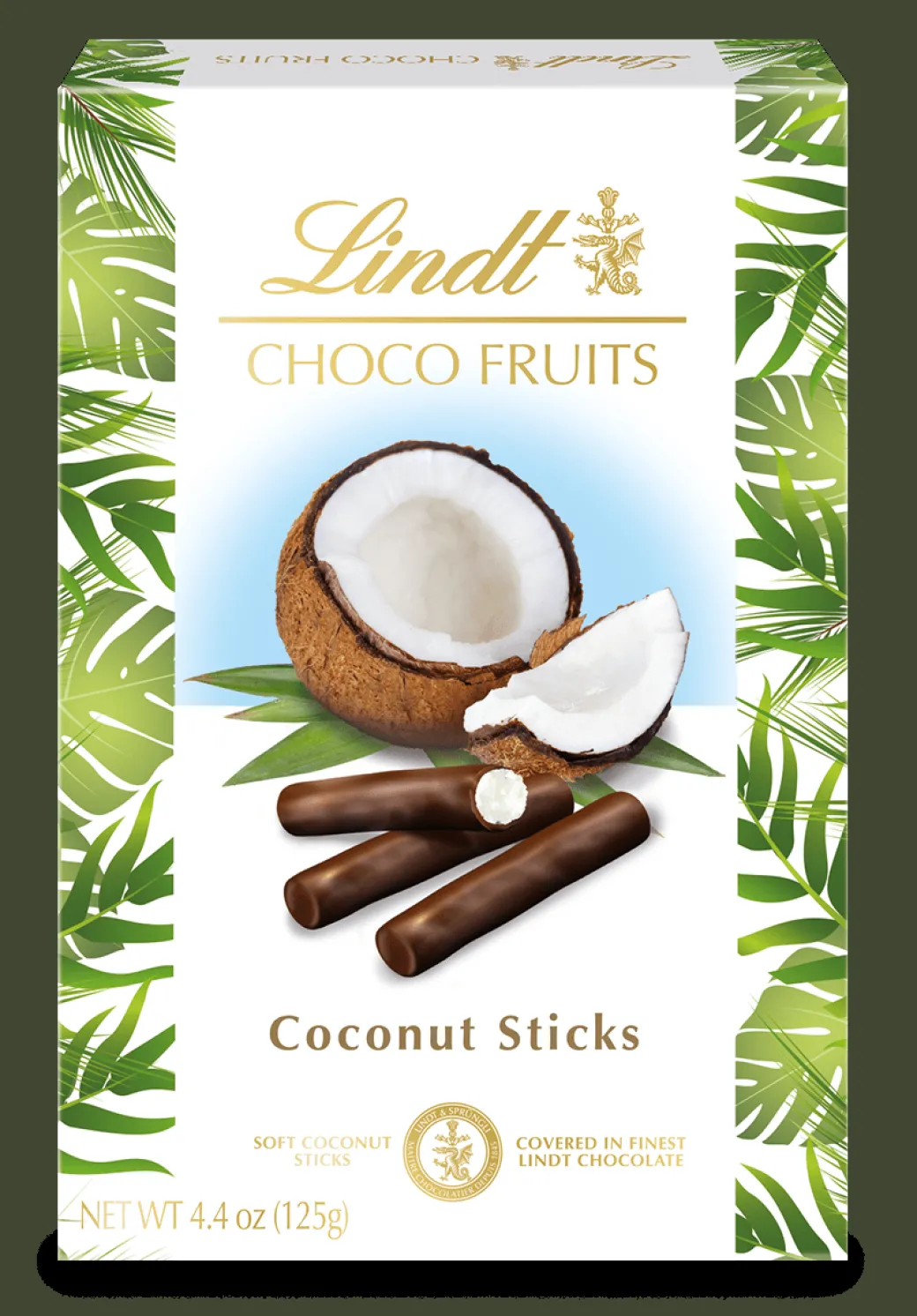 Clearance CHOCO FRUITS Coconut Sticks, 125g Frucht|Nuss