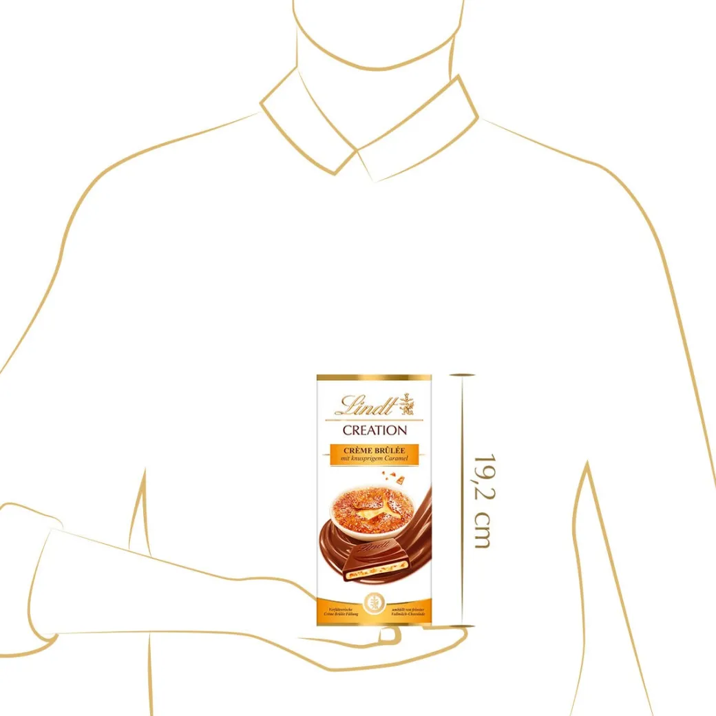 Online CREATION Crème Brûlée, 150g Tafeln