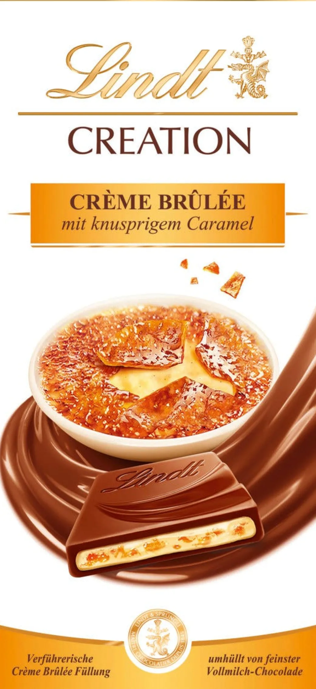 Online CREATION Crème Brûlée, 150g Tafeln