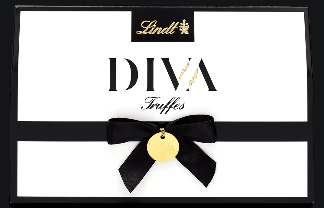 Best DIVA Pralinés Trüffel Clutch, 114g Pralinés|Mit Alkohol