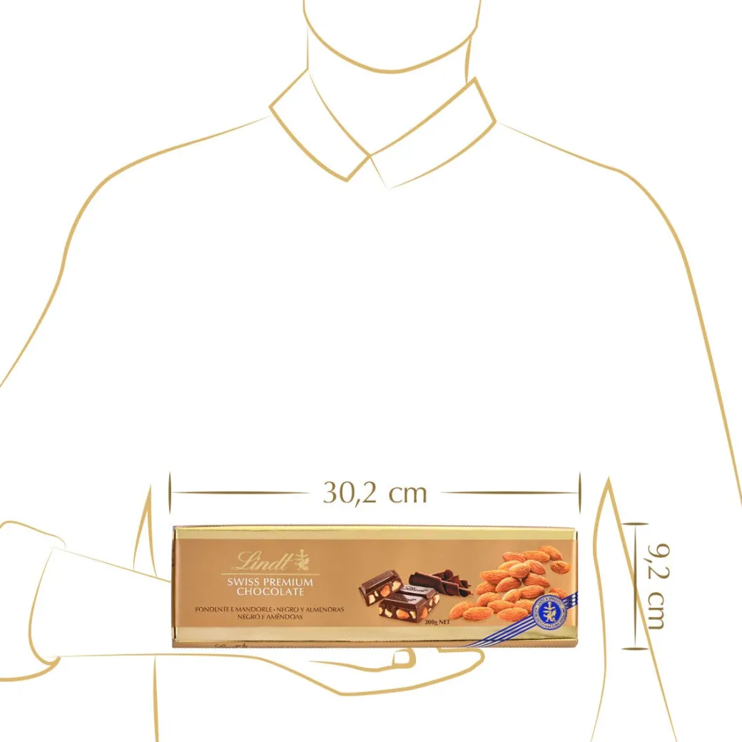 New Dunkle Mandel, 300g Tafeln