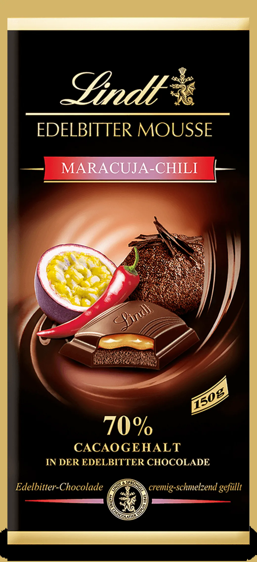 Fashion Edelbitter Mousse Maracuja-Chili, 150g Tafeln|Frucht