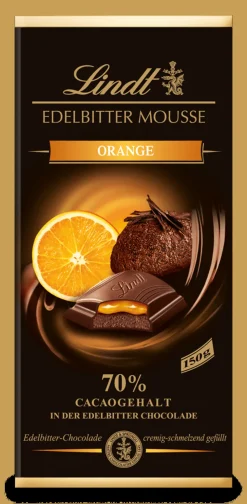 Online Edelbitter Mousse Orange, 150g Tafeln|Frucht
