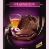 Outlet Edelbitter Mousse Pflaume-Rum, 150g Tafeln|Mit Alkohol