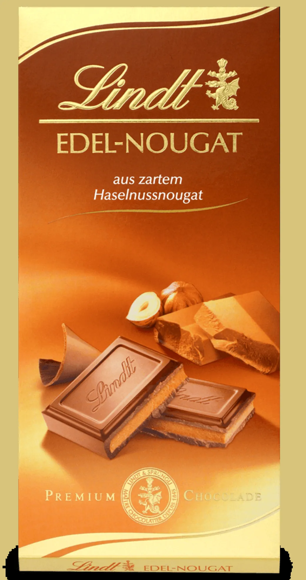 Discount Edel-Nougat, 100g Tafeln|Nuss