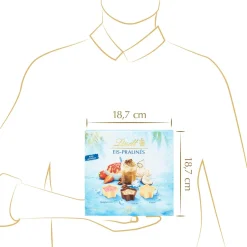 Fashion Eis-Pralinés, 148g Pralinés|Weiß