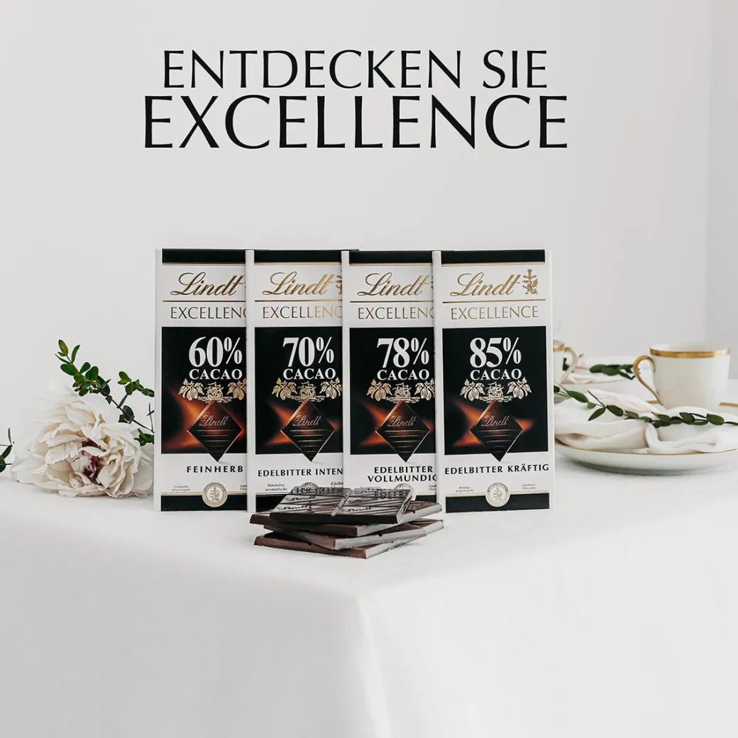 Fashion EXCELLENCE 85%, 100g Tafeln|Vegan