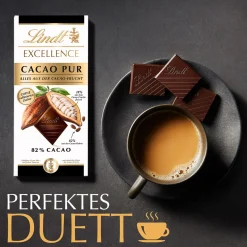Clearance EXCELLENCE Cacao Pur, 80g Tafeln|Vegan
