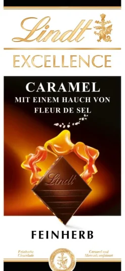 Best EXCELLENCE Caramel Fleur de Sel, 100g Tafeln|Karamell