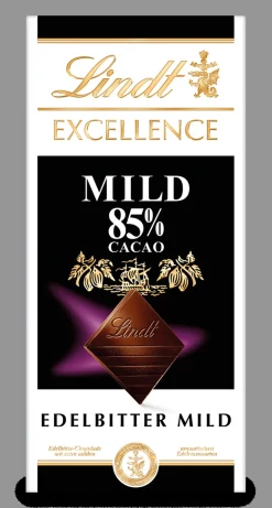 Best EXCELLENCE Mild 85%, 100g Tafeln|Vegan