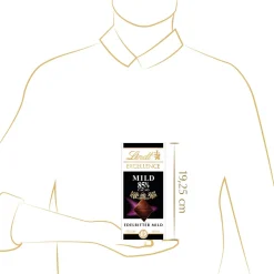 Best EXCELLENCE Mild 85%, 100g Tafeln|Vegan