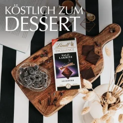 New EXCELLENCE Salz-Lakritz, 100g Tafeln