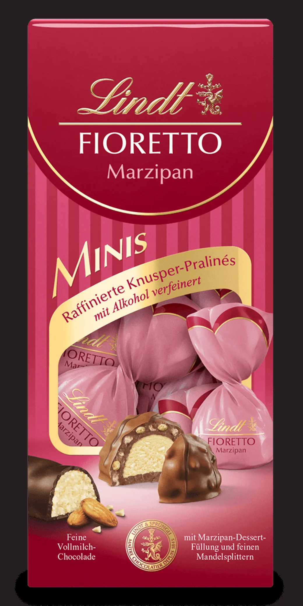 New FIORETTO Minis Marzipan, 115g Mit Alkohol|Marzipan