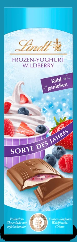 Clearance Frozen Yoghurt Wildberry, 100g Tafeln|Frucht