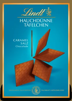Online Hauchdünne Täfelchen Caramel & Salz, 125g Karamell