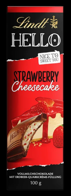 Discount HELLO Strawberry Cheesecake, 100g Tafeln|Frucht