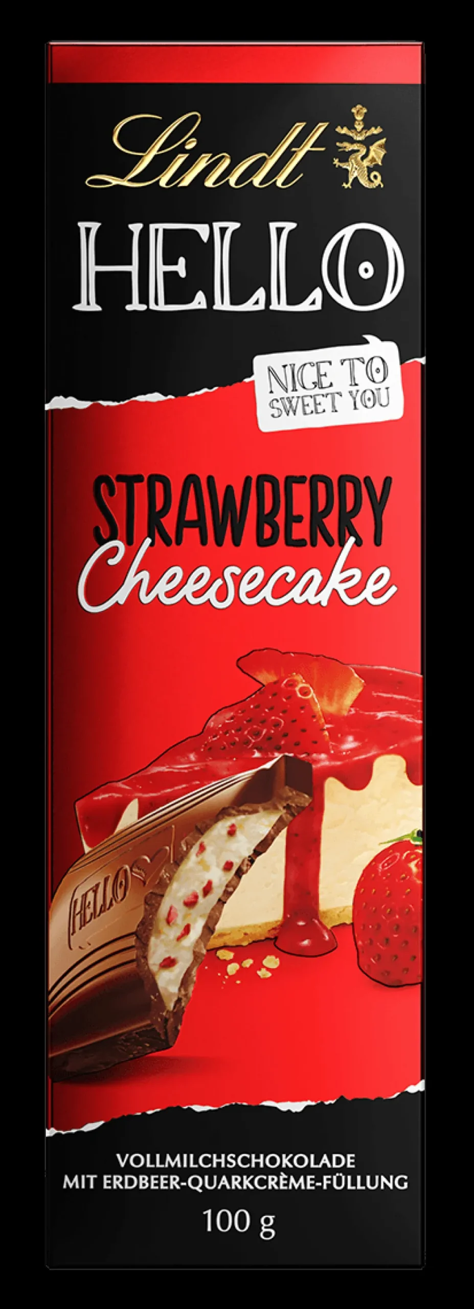 Discount HELLO Strawberry Cheesecake, 100g Tafeln|Frucht