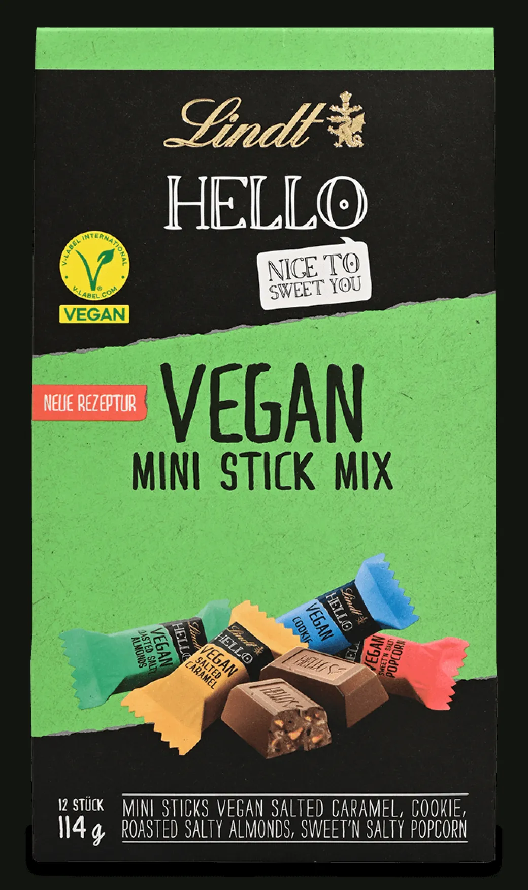 Hot HELLO Vegan Mini-Stick Mix, 114g Vegan