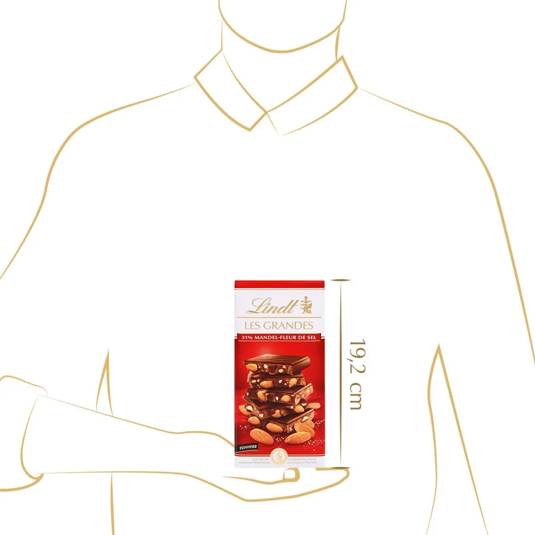 Discount LES GRANDES Salz-Mandel, 150g Tafeln|Nuss