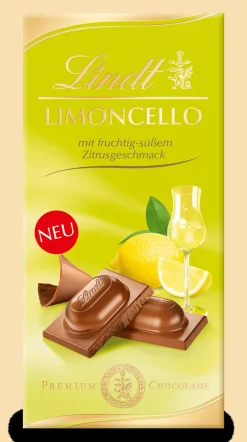 Clearance Limoncello, 100g Tafeln|Mit Alkohol