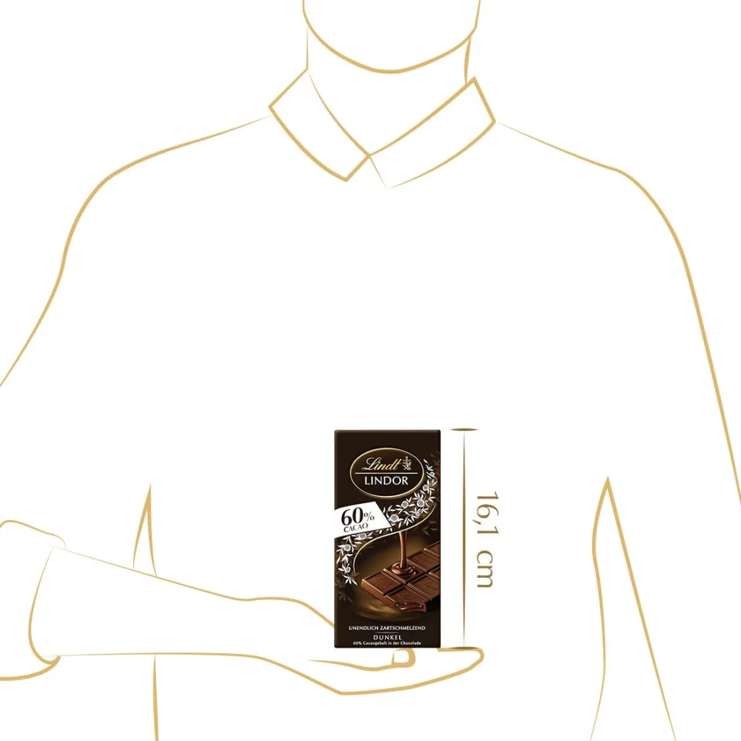 Discount LINDOR Dark 60%, 100g Tafeln|Dunkel