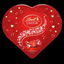 Online LINDOR Herzbox Milch, 325g Vollmilch