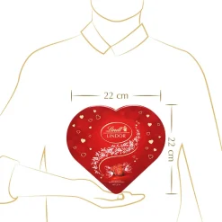 Online LINDOR Herzbox Milch, 325g Vollmilch
