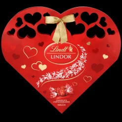 New LINDOR Herzpackung Milch, 200g Vollmilch