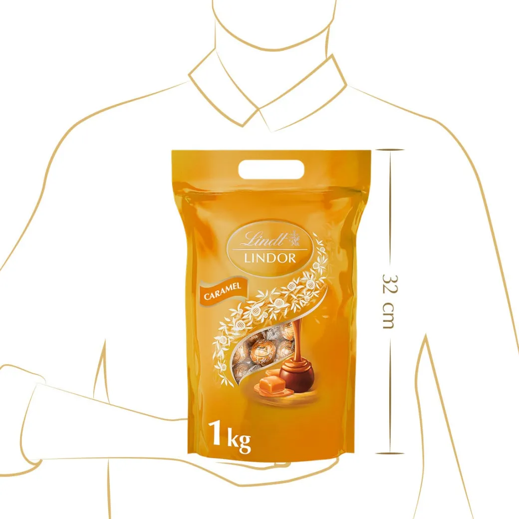 Online LINDOR Kugel Beutel Caramel, 1000g Beutel & Xl Beutel|Karamell