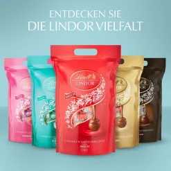 New LINDOR Kugel Beutel Cocos, 1000g Beutel & Xl Beutel|Frucht