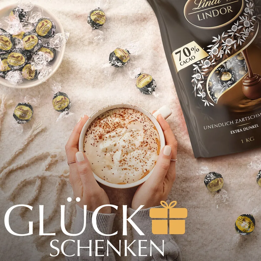 Sale LINDOR Kugel Beutel Extra Dark 70%, 1000g Beutel & Xl Beutel|Dunkel