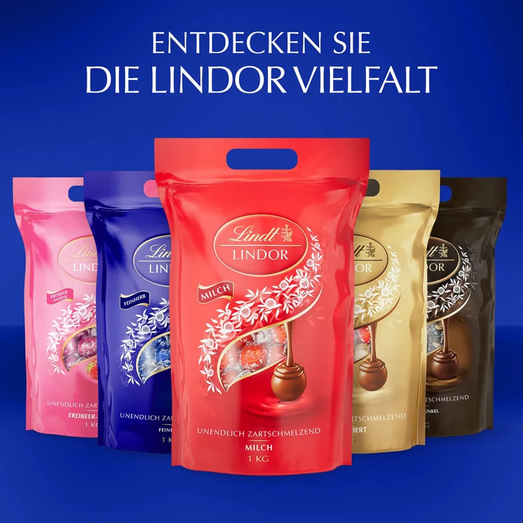 Online LINDOR Kugel Beutel Feinherb, 1000g Beutel & Xl Beutel|Dunkel