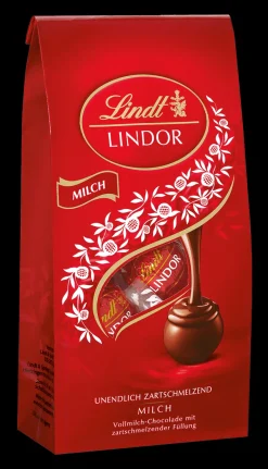 Fashion LINDOR Kugel Beutel Milch, 137g Vollmilch|Beutel & Xl Beutel