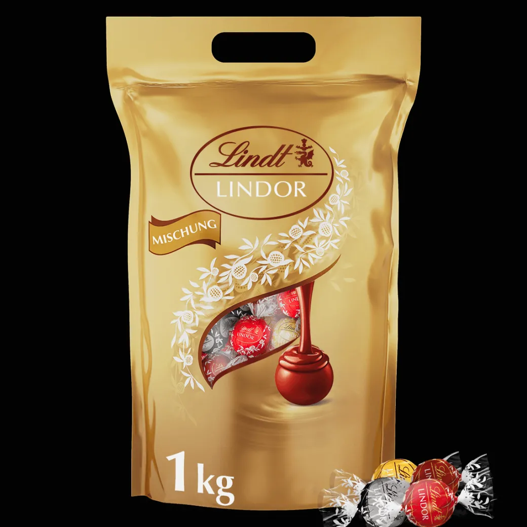 Clearance LINDOR Kugel Beutel Mischung, 1000g Beutel & Xl Beutel