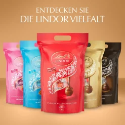 Clearance LINDOR Kugel Beutel Mischung, 1000g Beutel & Xl Beutel