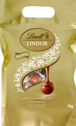 Clearance LINDOR Kugel Beutel Mischung, 1000g Beutel & Xl Beutel