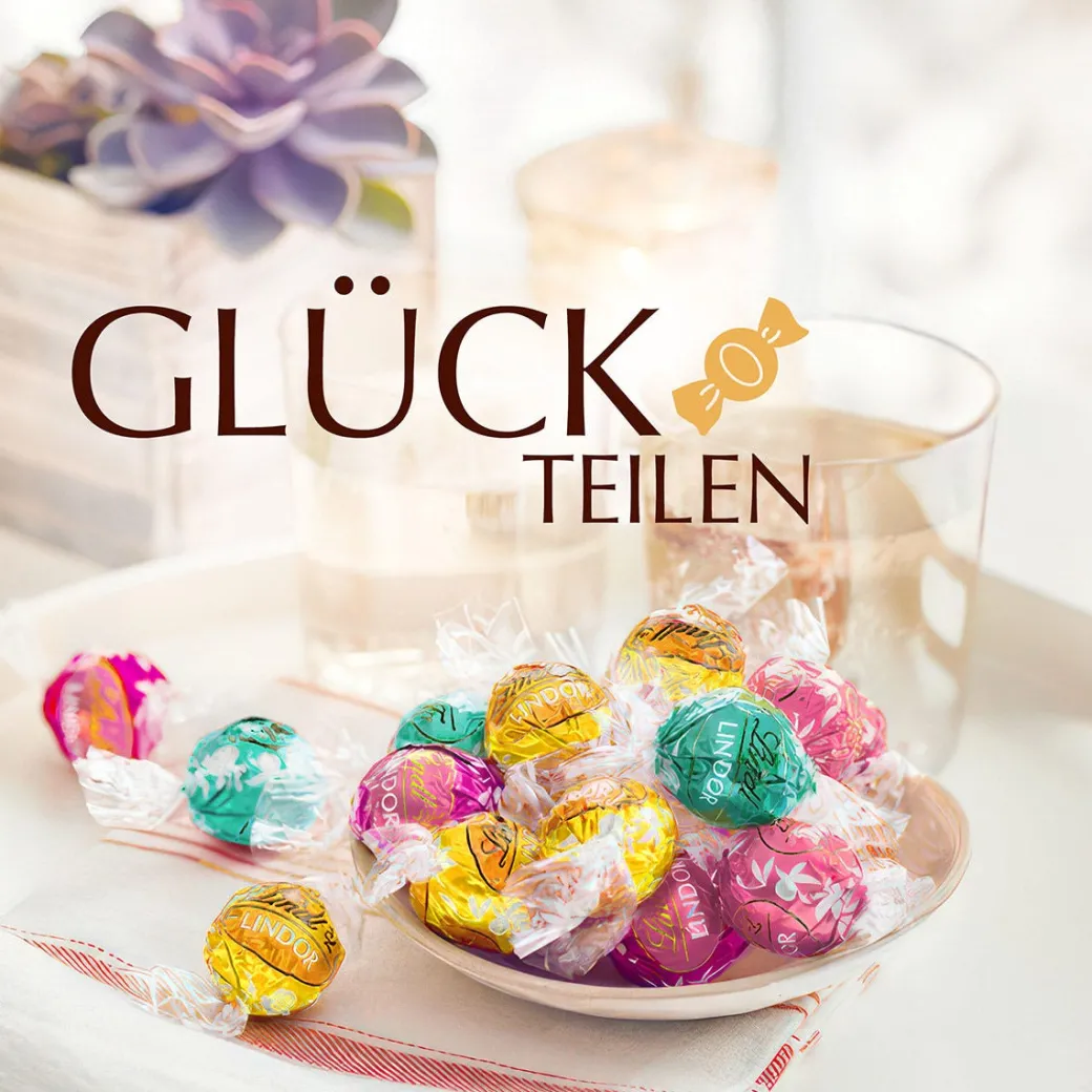 Clearance LINDOR Kugel Beutel Sommer-Mix, 1000g Beutel & Xl Beutel|Sommer