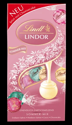 New LINDOR Kugel Beutel Sommer Mix, 137g Beutel & Xl Beutel|Frucht