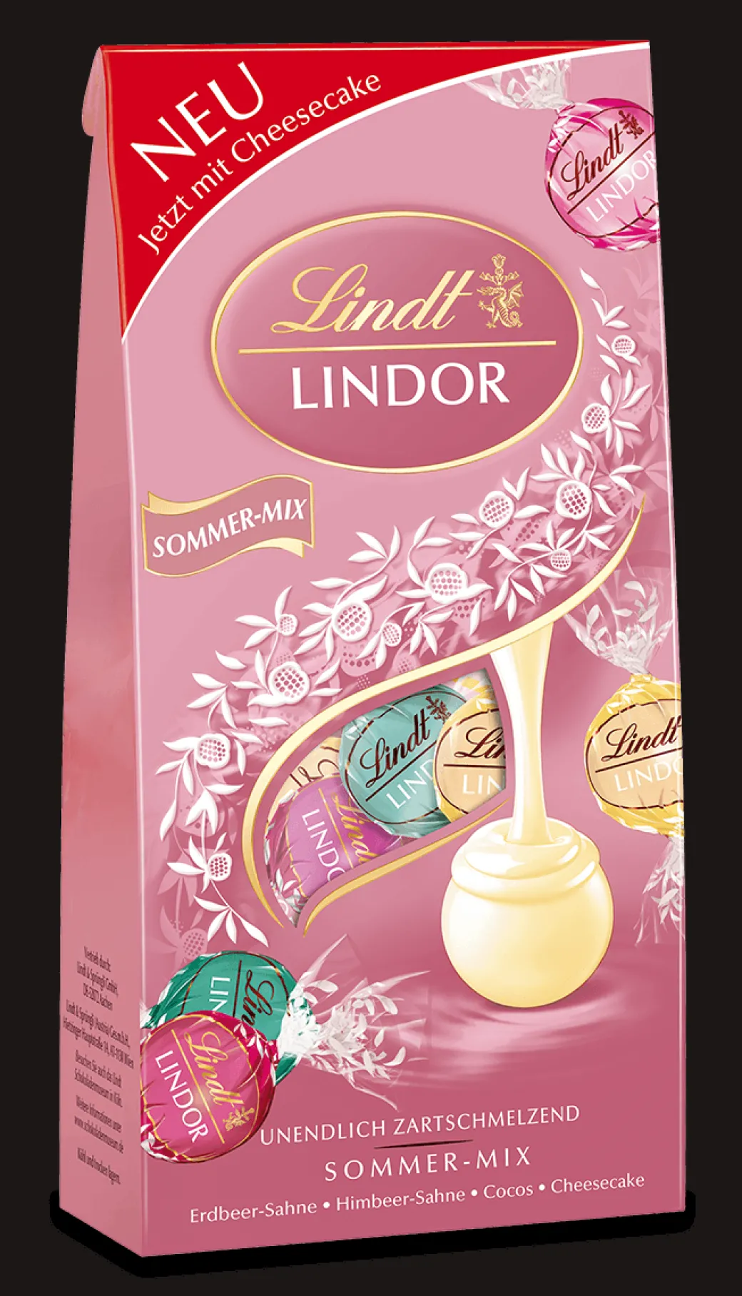 New LINDOR Kugel Beutel Sommer Mix, 137g Beutel & Xl Beutel|Frucht
