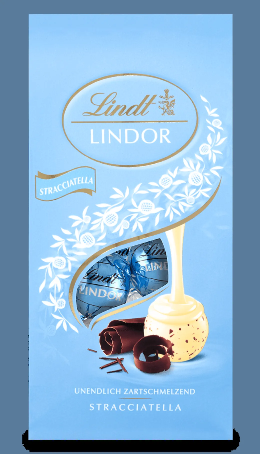 Hot LINDOR Kugel Beutel Stracciatella, 134g Beutel & Xl Beutel|Weiß