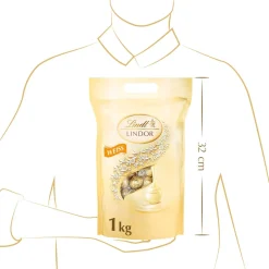 Discount LINDOR Kugel Beutel Weiß, 1000g Beutel & Xl Beutel|Weiß