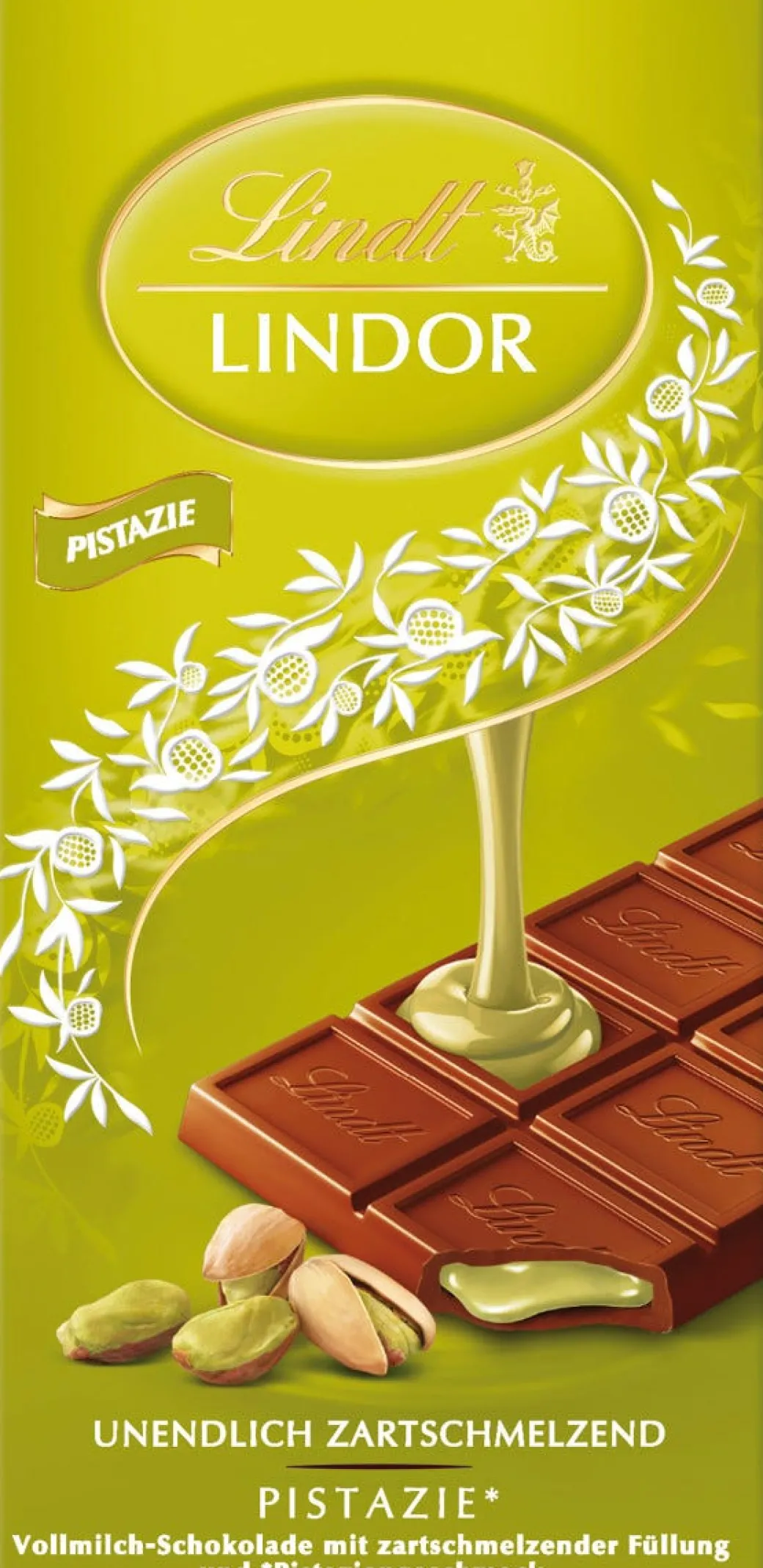 Clearance LINDOR Pistazie, 100g Tafeln|Nuss