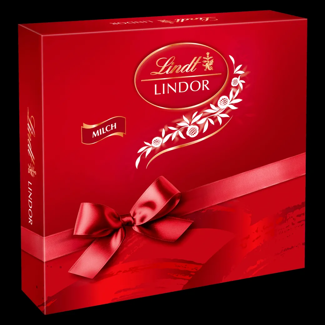 Outlet LINDOR Präsent Box Milch, 187g Vollmilch