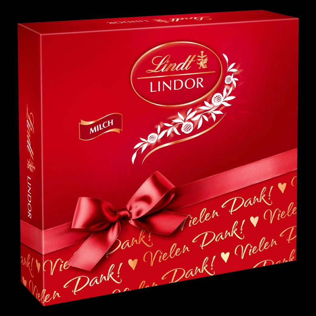 Outlet LINDOR Präsent Box Milch, 187g Vollmilch