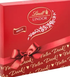 Outlet LINDOR Präsent Box Milch, 187g Vollmilch