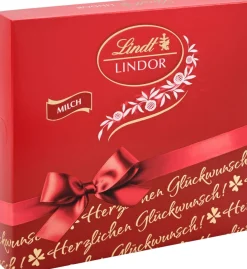 Outlet LINDOR Präsent Box Milch, 187g Vollmilch