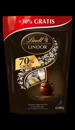Clearance LINDOR XL Beutel 70% Dark, 400g Beutel & Xl Beutel|Dunkel