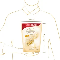 New LINDOR XL Kugel Beutel Weiß, 400g Weiß|Beutel & Xl Beutel