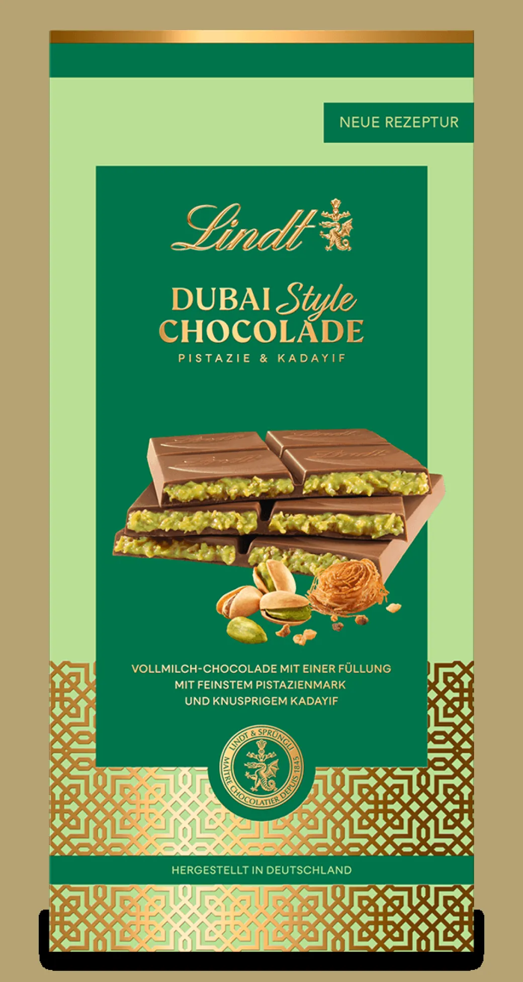 Sale Dubai Style Chocolade, 145g Nuss|Tafeln